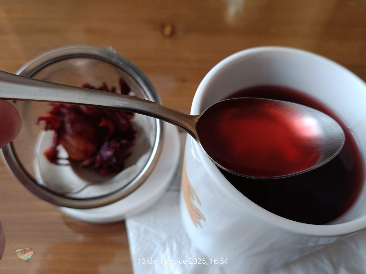 Infusión de flor de Jamaica (Hibisco)