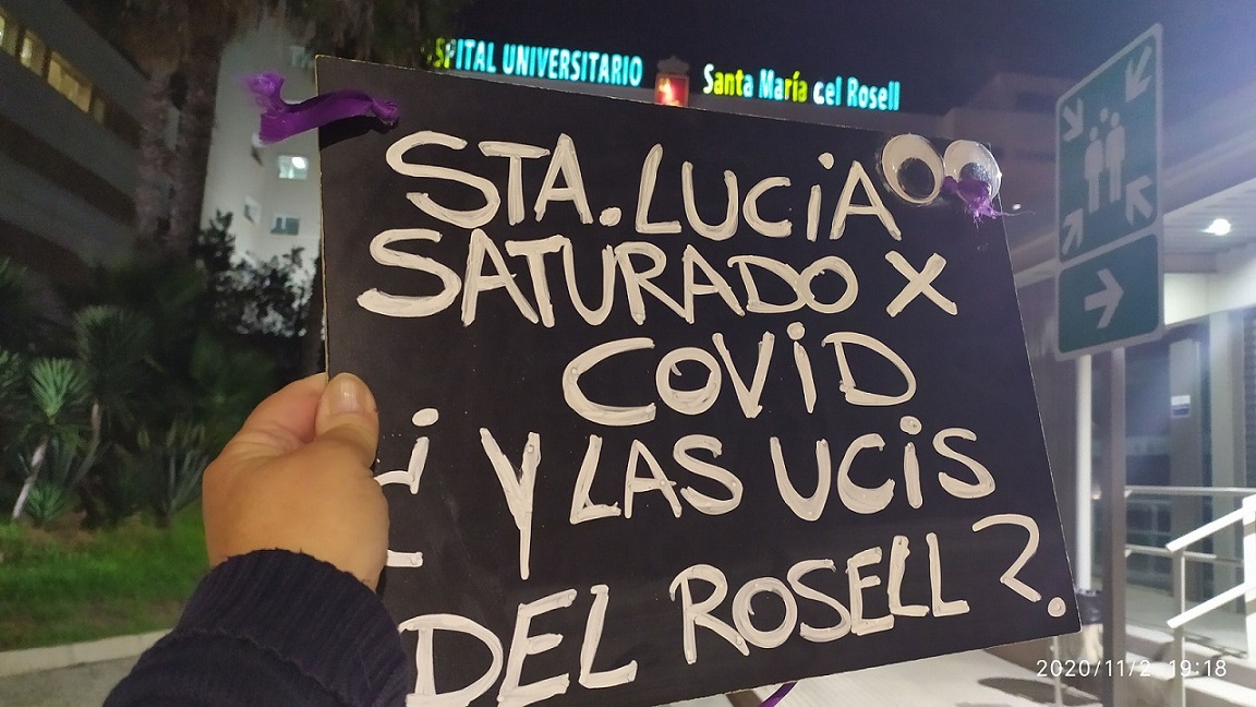 QUE NO NOS CUENTEN CUENTOS,  EN EL ROSELL NO HAN ABIERTO LAS UCIS, SON UNIDADES DE SEMICRÍTICOS