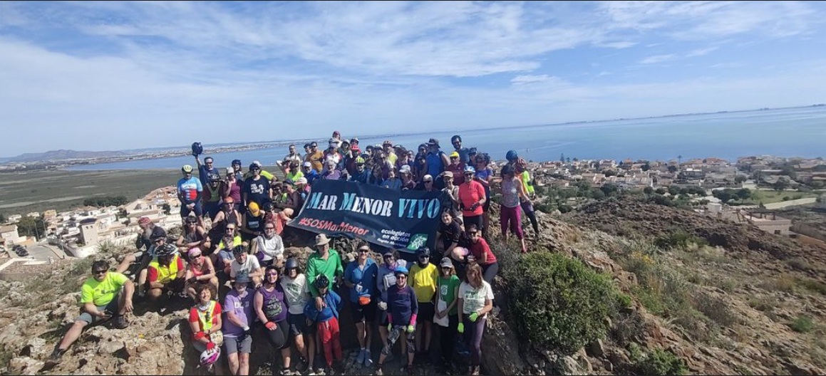 En la Ecomarcha de Ecologistas en Acción, 120 personas han recorrido 300 Km por distintos municipios de la Región de Murcia