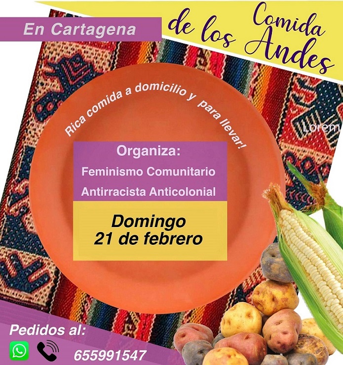 En Cartagena Feminismo Comunitario Antirracista Anticolonial conecta con la comunidad a través de la cocina Andina