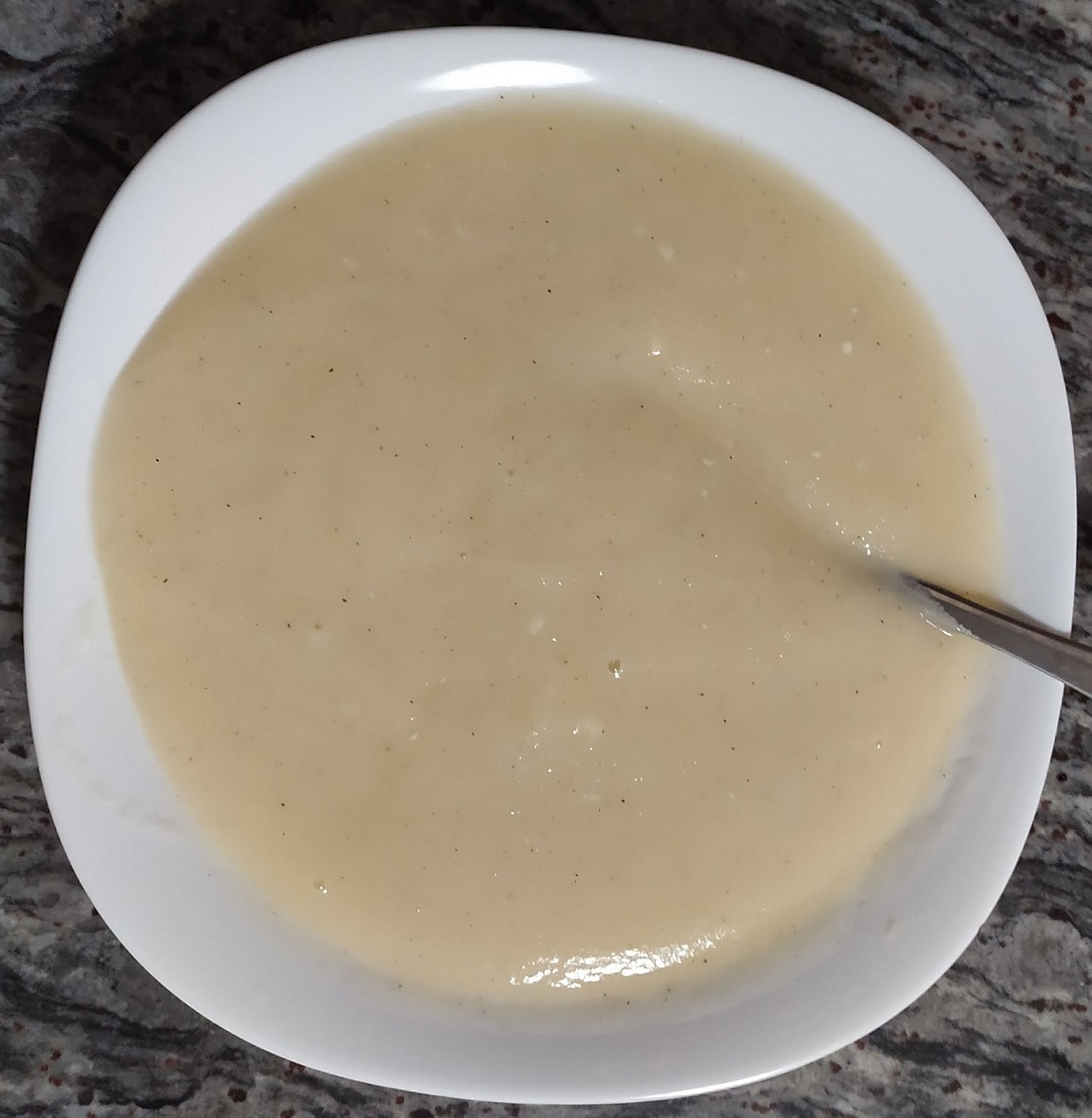 Puré de Kohlrabi con jenjibre