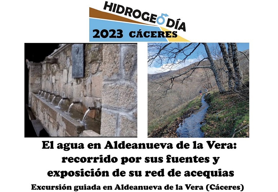 Con motivo del Día Mundial del Agua, se realiza una Jornada de divulgación hidrogeológica en Aldeanueva de la Vera (Cáceres)