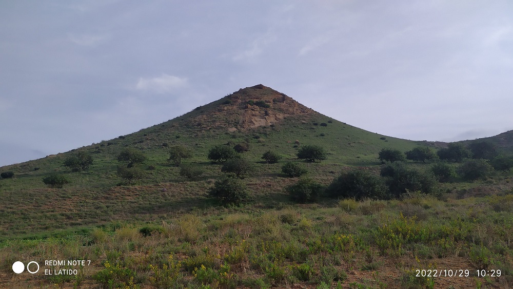 Cabezo Agudo en La Unión, un precioso cono volcánico salvado de las garras de la minería, testimonio prehistórico y poblado Iberorromano