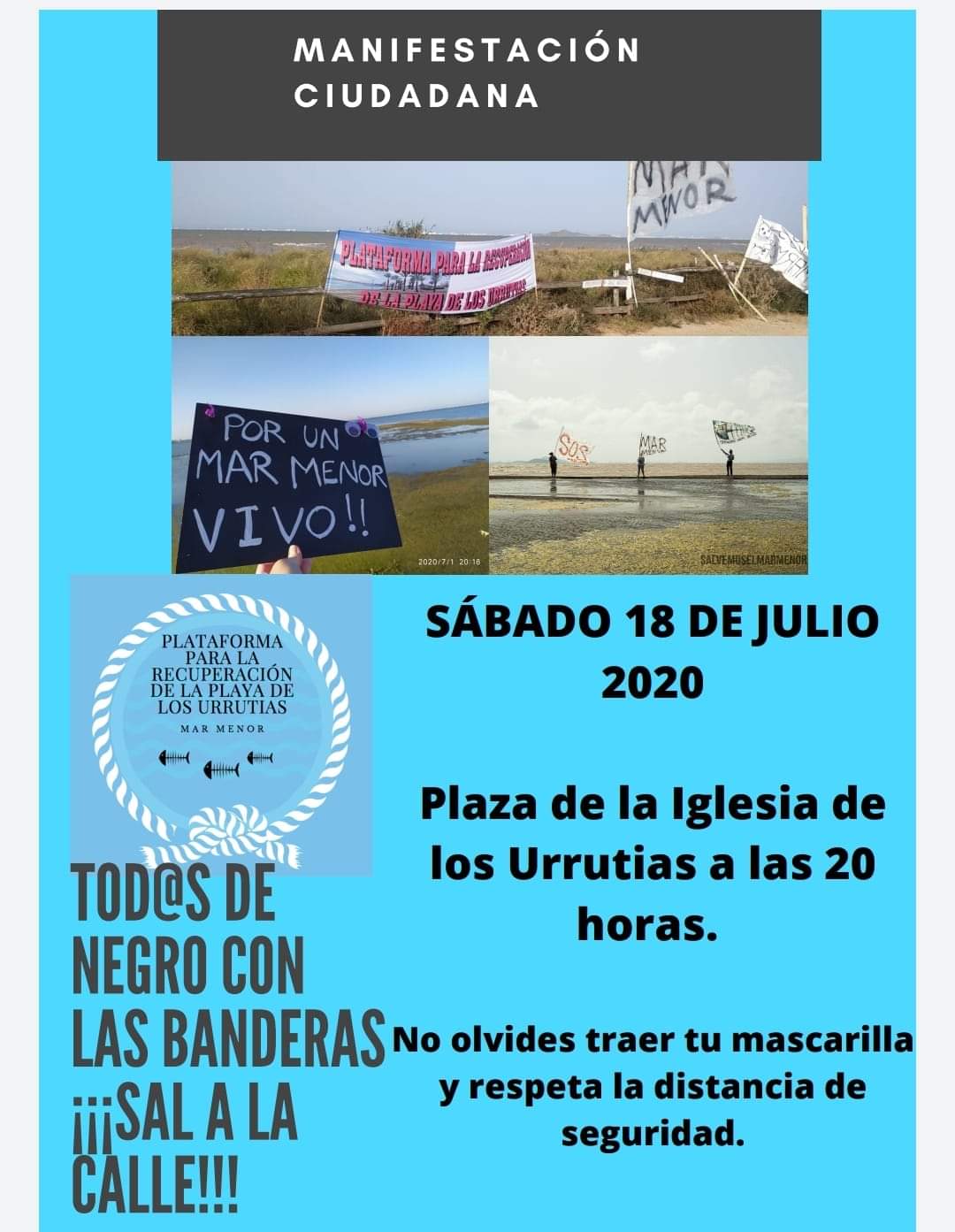 LADRAN, LUEGO CABALGAMOS...    Por Un Mar Menor Vivo