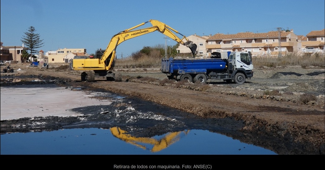 Presunta vulneración de ANSE, de la normativa ambiental, en las Salinas de Marchamalo de Cartagena, en el Mar Menor