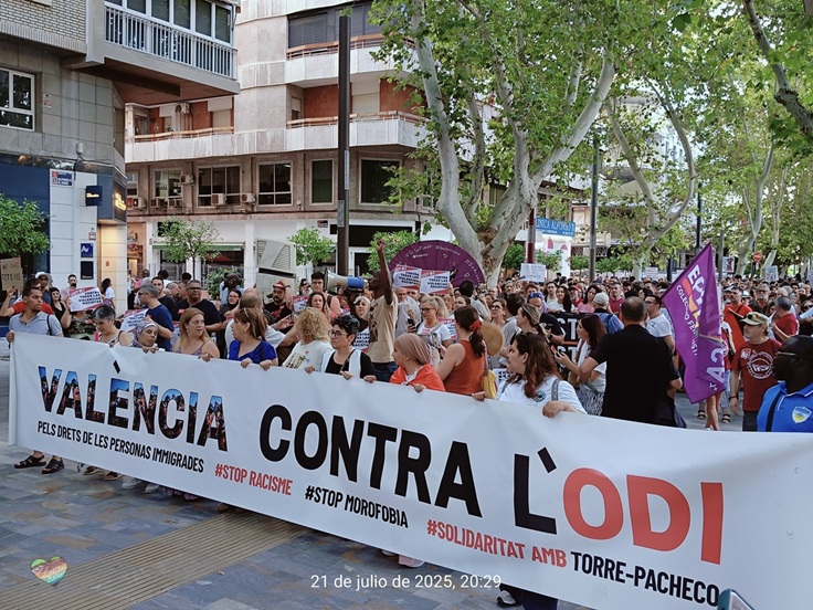 Murcia mani 21J antirracista