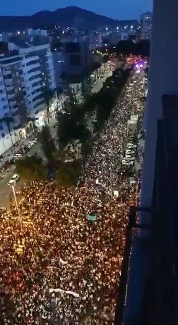 30 DE OCTUBRE Y CON MOTIVO DE LA GRAN MANIFESTACIÓN POR EL MAR MENOR