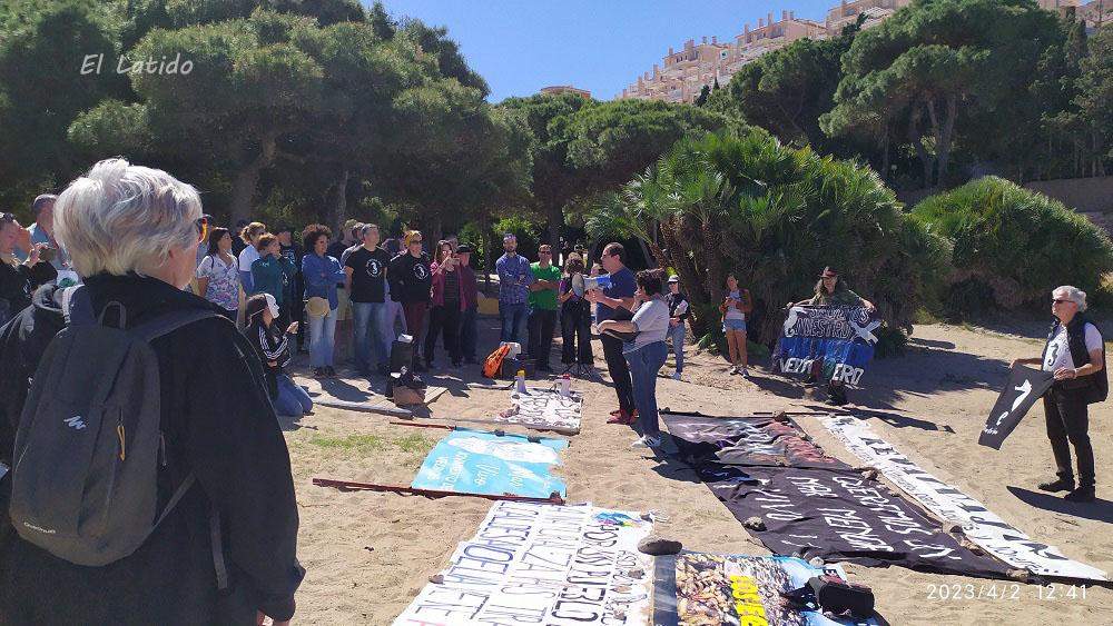 Multan por concentrarse en Cala del Pino estando comunicada, ¿represión en la Región de Murcia contra grupos ecologistas?