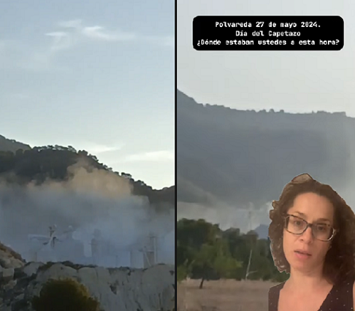 El mismo día del carpetazo de Medioambiente a Colina Cimar, denuncian emisiones pulverulentas limitantes