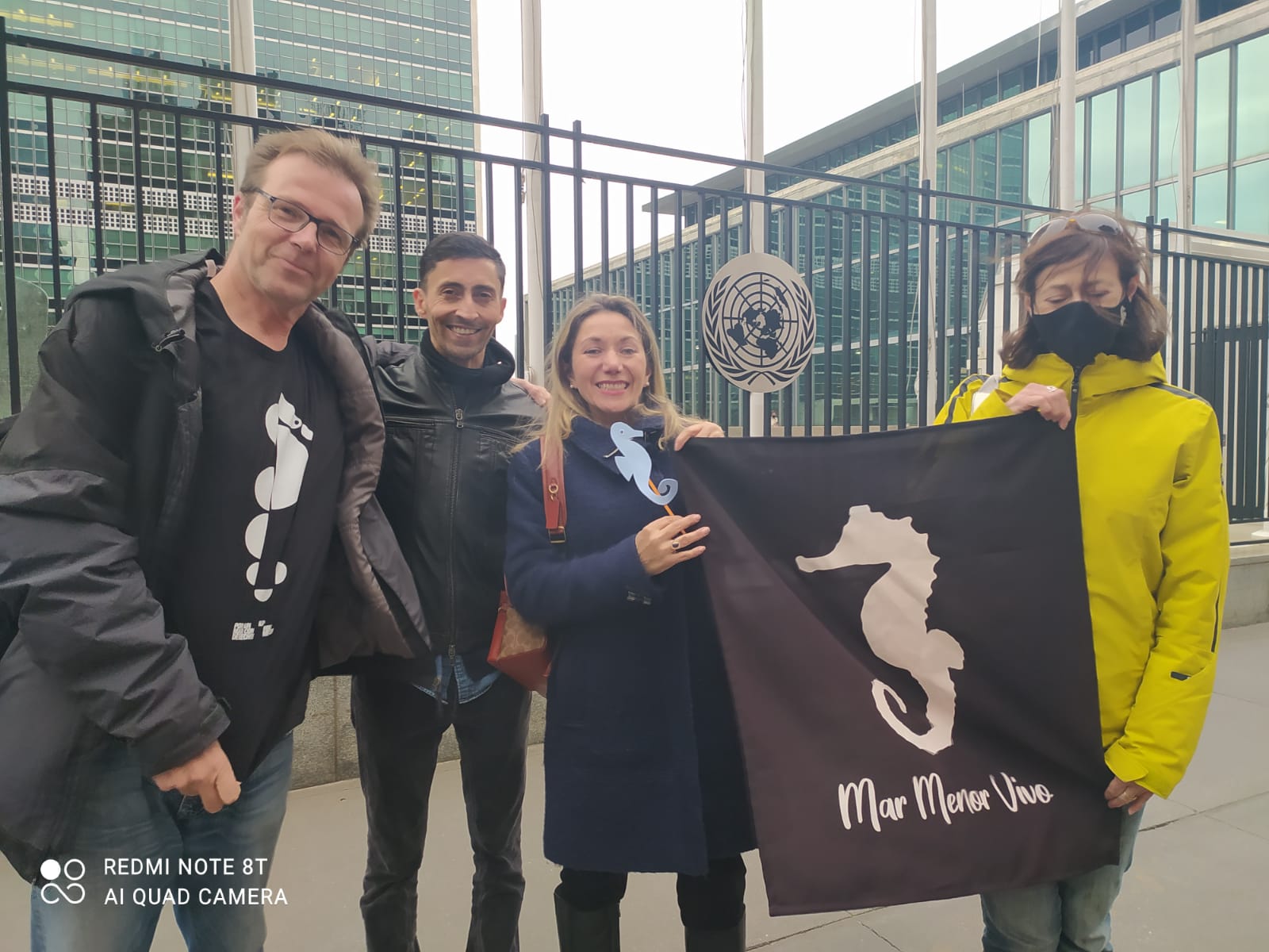 En el día de la Tierra y La Naturaleza llega a la ONU en New York, la ILP del Mar Menor