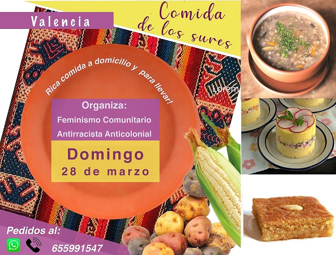 Hermanas feministas comunitarias antirracistas anticolonial realizan encuentro gastrómico para propiciar encuentro con la comunidad