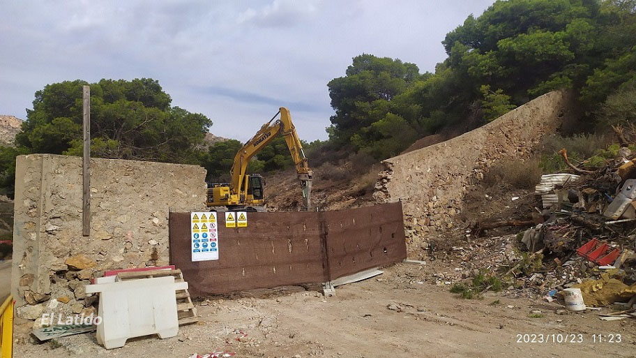 Cartagena está destruyendo pinada de unos 100 árboles en La Algameca Chica para un CATE, cuando hay terrenos donde no destruirían bosque