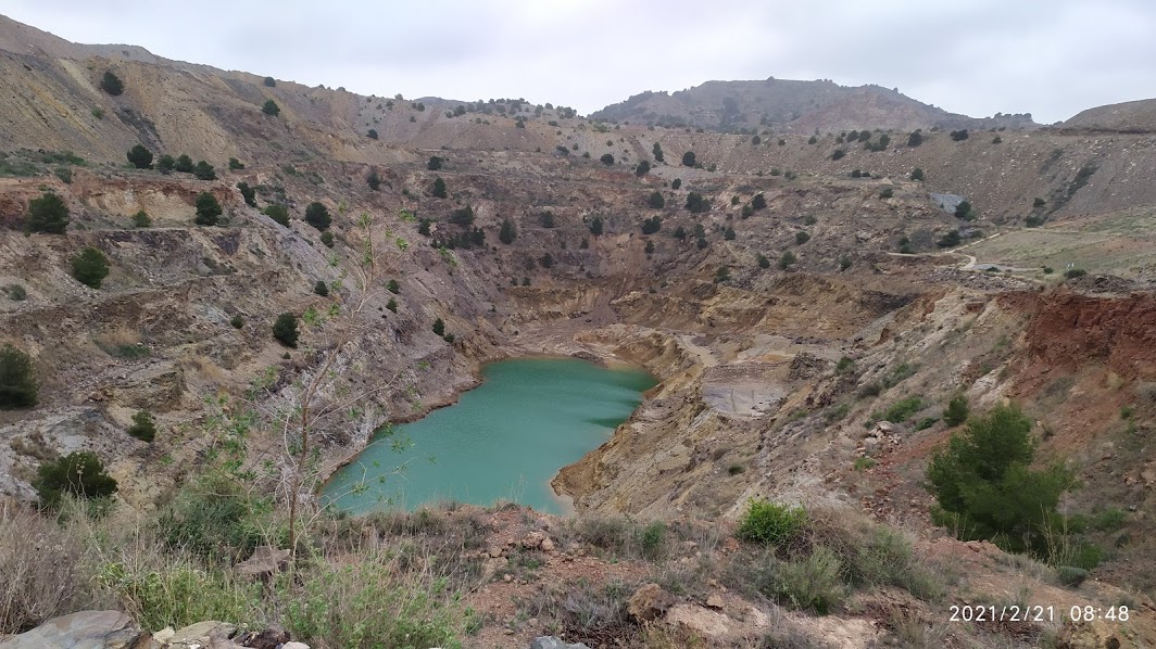 El Lago Verde y la Rambla de Ponce, como viajan los metales pesados de la Cuenca Minera al Mar Menor