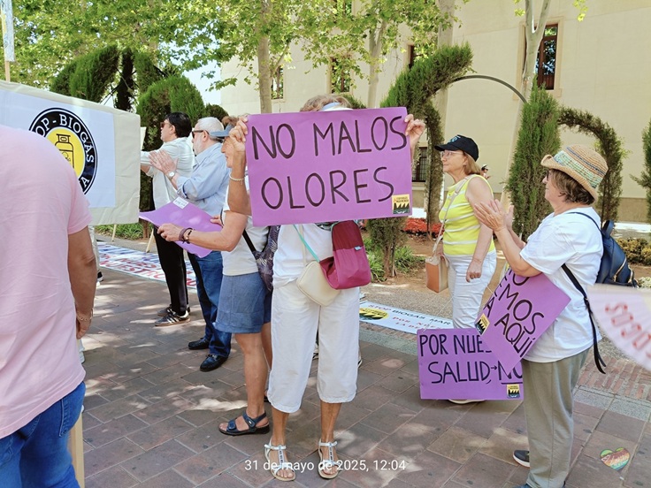 STOP BIOGÁS Palacio San Esteban 31 mayo