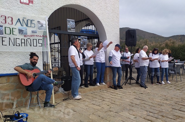 Concentración lúdico-reivindicativa en Portmán por el cese de los vertidos a la bahía, con propuestas de soluciones basadas en la naturaleza