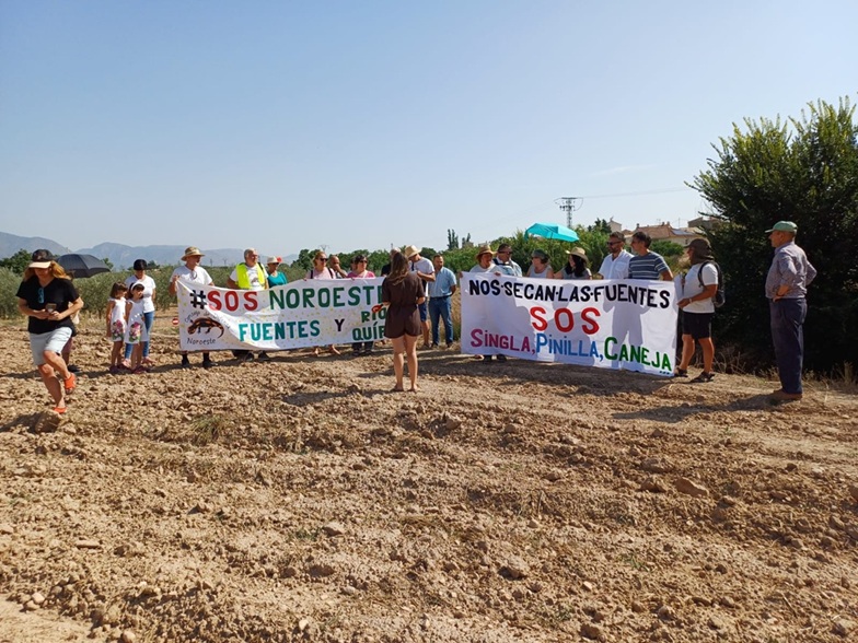 Abrazo al Agua 2025, Fuente de Singla, Caravaca de La Cruz