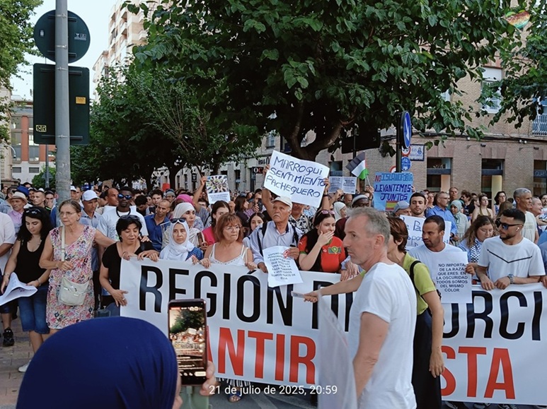 Murcia mani 21J antirracista