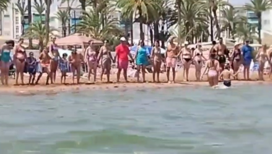 Abrazo al Agua 2025, Mar de Cristal, Mar Menor