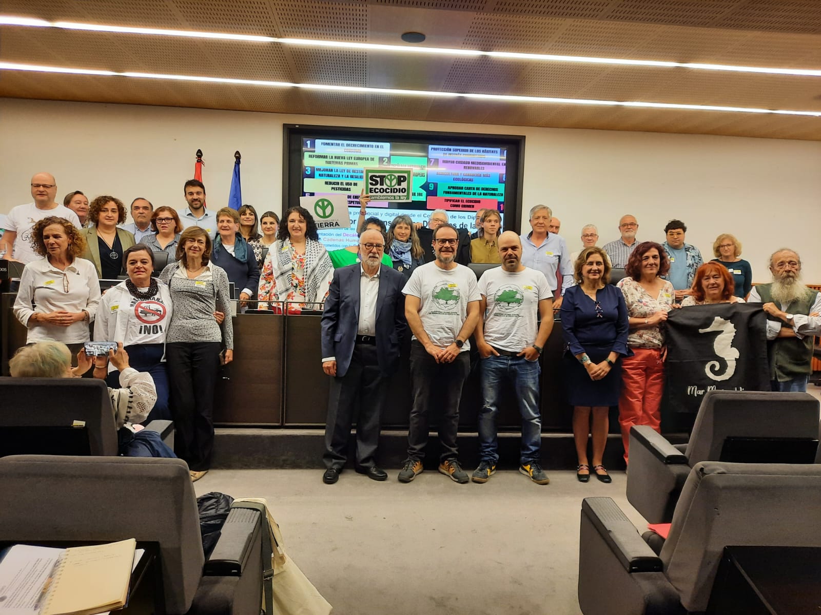 Este lunes se desarrolló en el Congreso de los Diputados la Jornada ciudadana por los Derechos de la Tierra para las elecciones Europeas