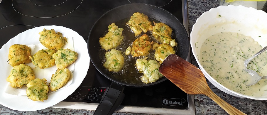 Buñuelos de bacalao