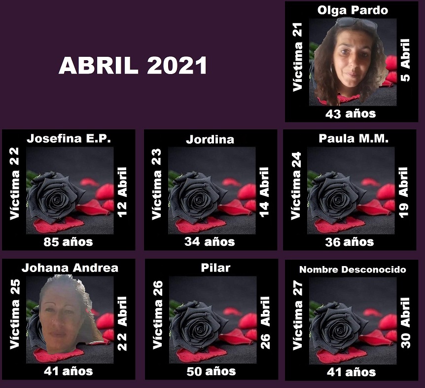 ABRIL 2021 (7 ASESINATOS MACHISTAS)