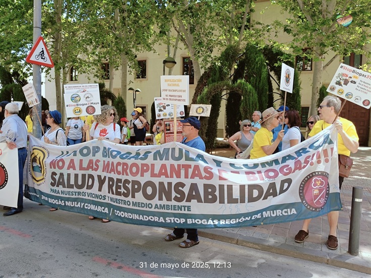 STOP BIOGÁS Palacio San Esteban 31 mayo