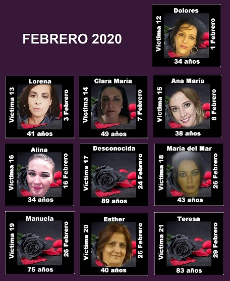 FEBRERO 2020 (10 ASESINATOS MACHISTAS)