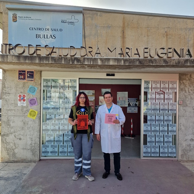 En la Huelga Nacional de personal médico y facultativos del 13J, los médicos de la Región de Murcia dicen NO al borrador del Estatuto Marco