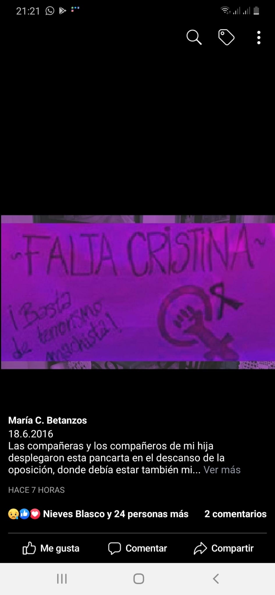 Cris esperame en Canadá en cuanto pueda iré a estar contigo y nunca más te dejaré sola