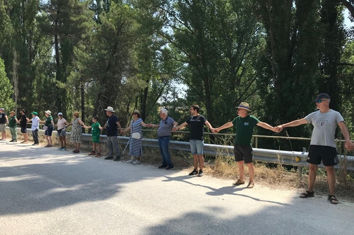 Abrazo al Agua 2025, Cuéllar, Segovia