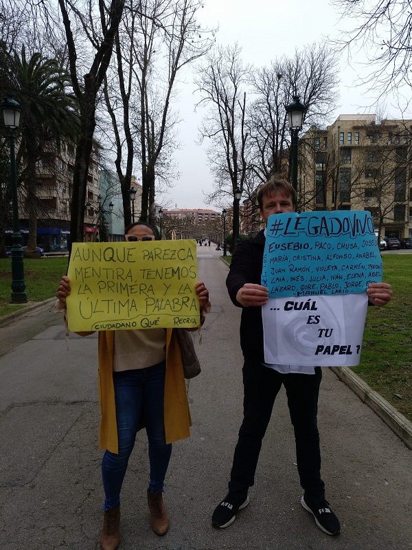 Paseillos con mensaje desde Torrelavega